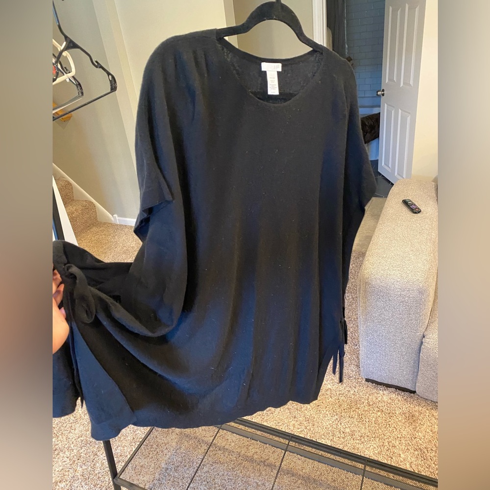 J. Jill Poncho style Sweater Top